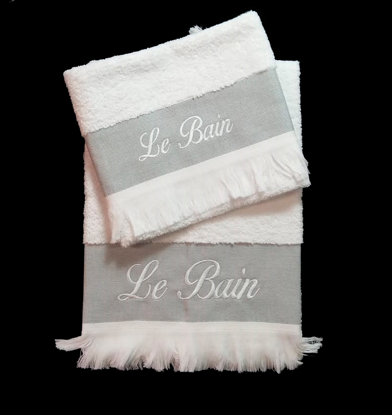Set asciugamani LE BAIN